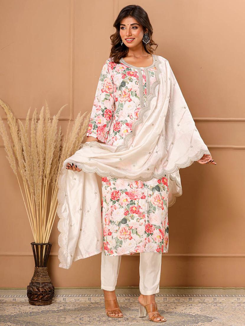multi colored floral print gotta work suit set - 20133298 - Zoom Image - 0