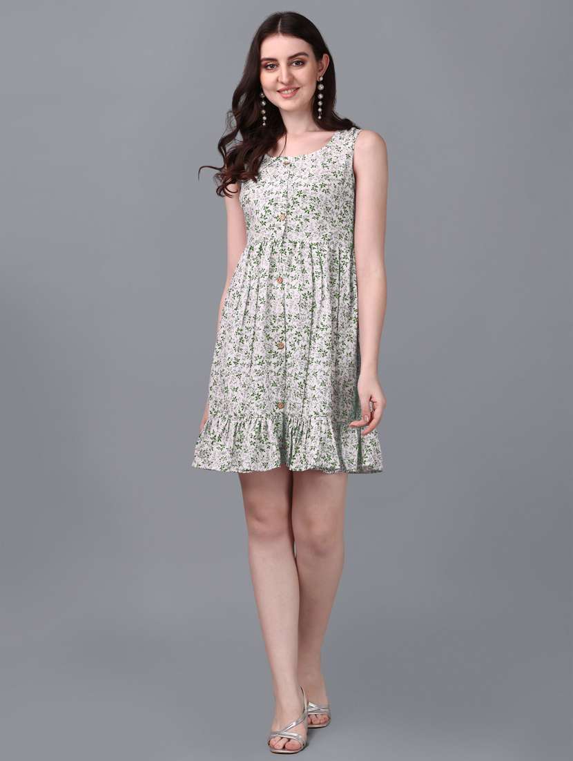women's tiered dress floral dress - 20133416 - Zoom Image - 0