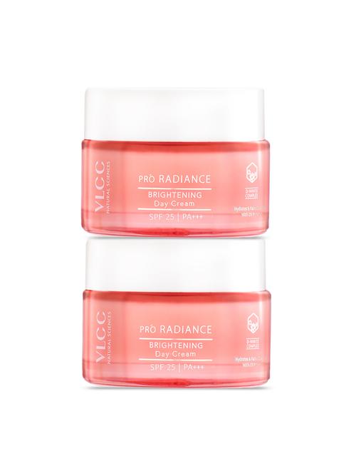 vlcc pro radiance skin brightening day cream spf 25 pa +++ -50 g (pack of 2) - 20133468 - Standard Image - 0