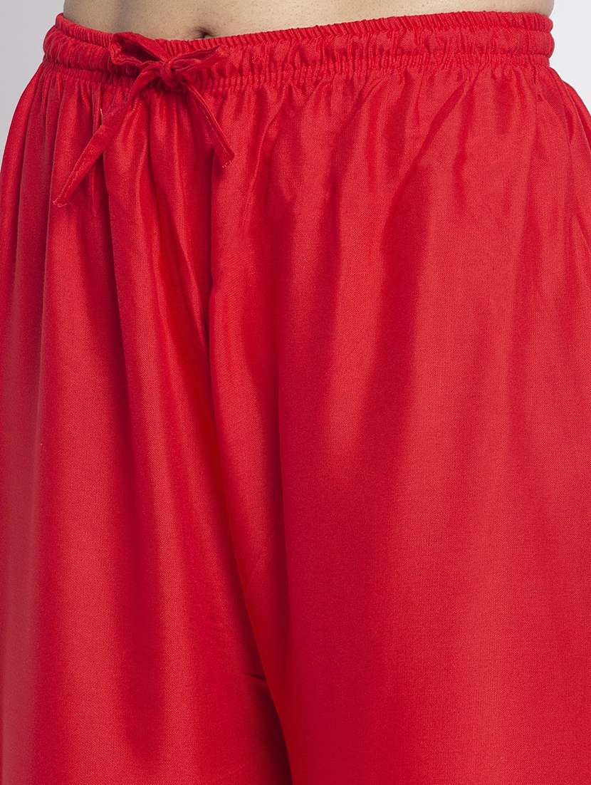 pack of 2 solid flared palazzo - 20135054 -  Standard Image - 5