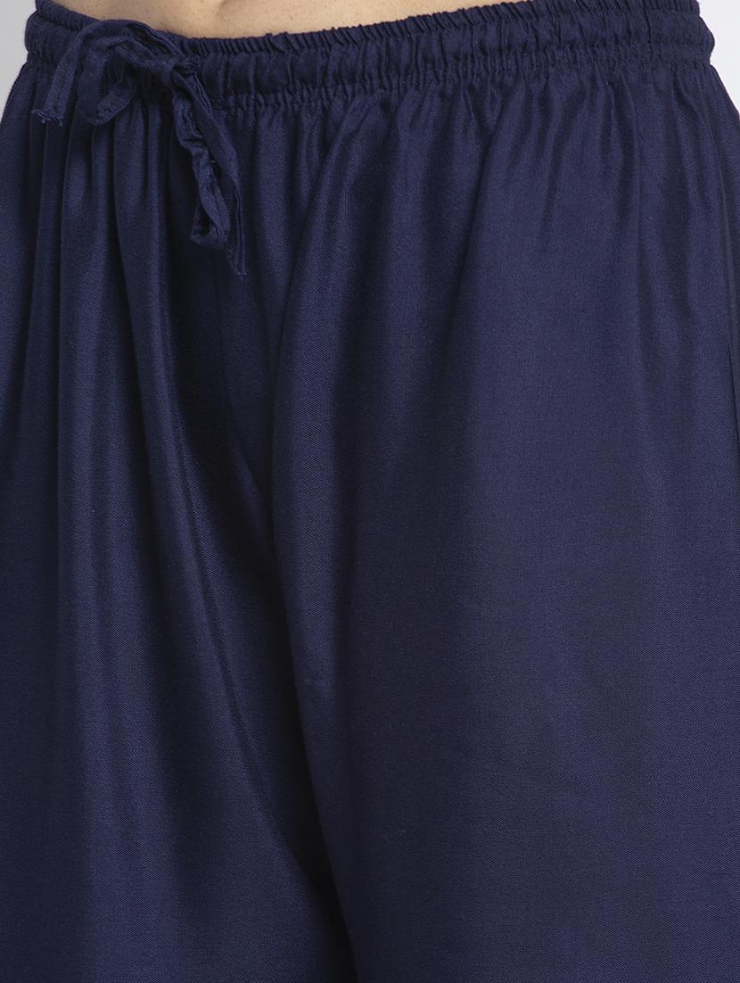 pack of 2 solid flared palazzo - 20135154 - Standard Image - 5