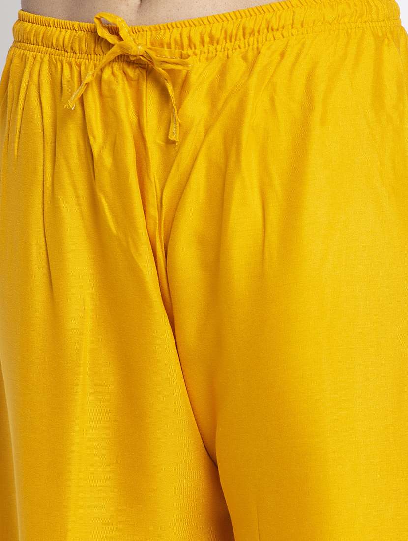 pack of 2 solid flared palazzo - 20135208 -  Standard Image - 5