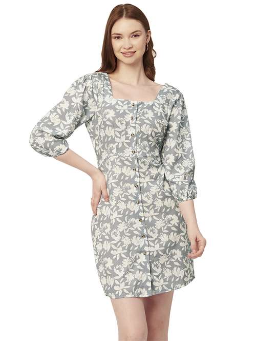 women's sheath floral dress - 20148639 -  Standard Image - 0