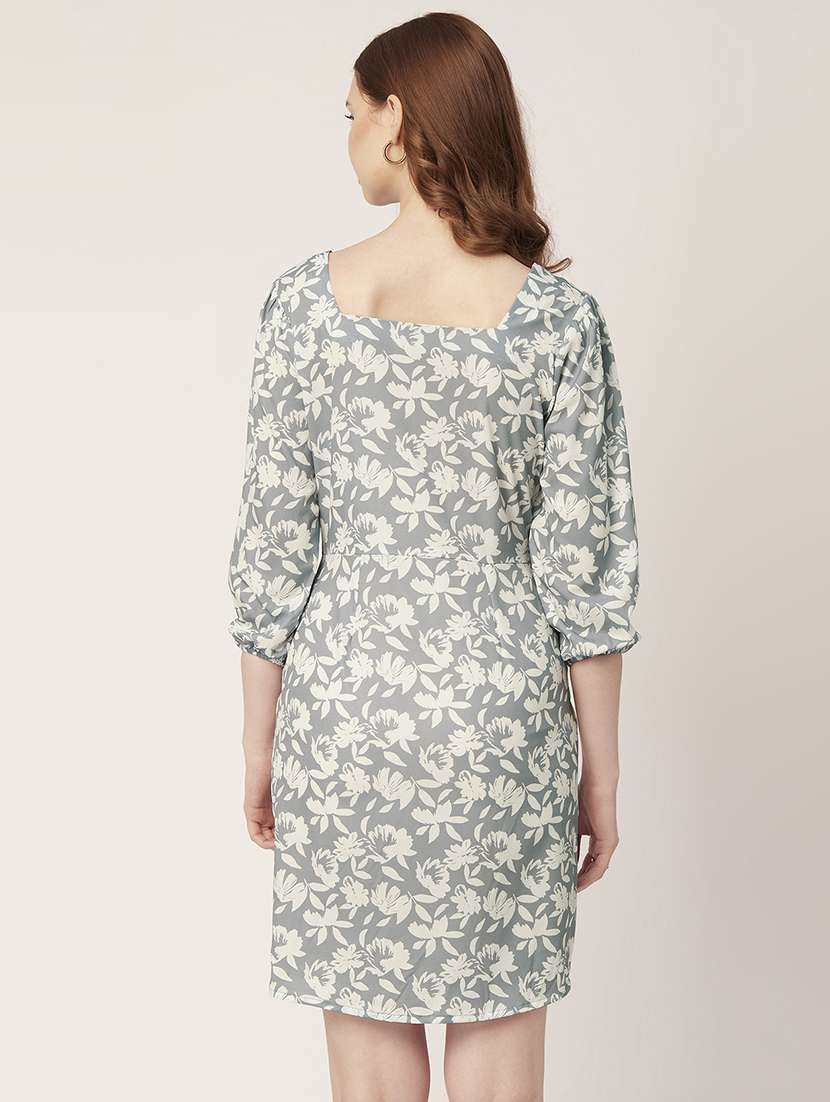 women's sheath floral dress - 20148639 -  Standard Image - 3