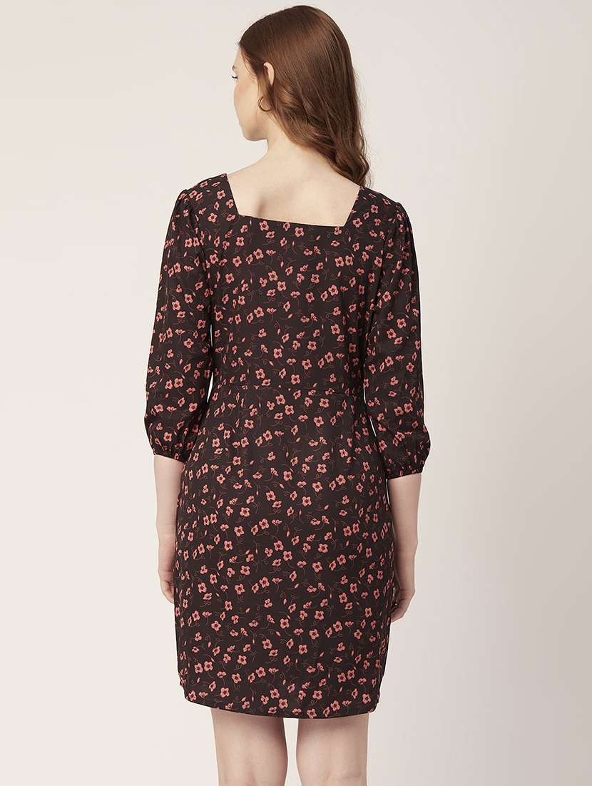 women's sheath floral dress - 20148640 -  Standard Image - 3