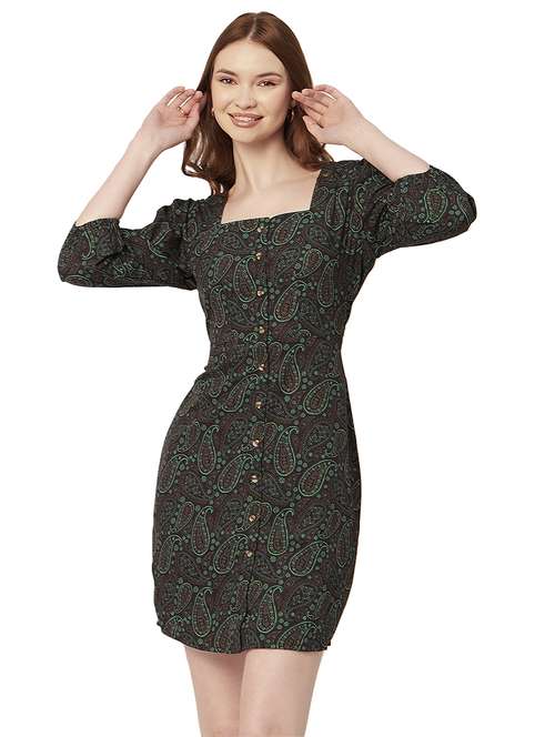 women's sheath paisley dress - 20148641 -  Standard Image - 0