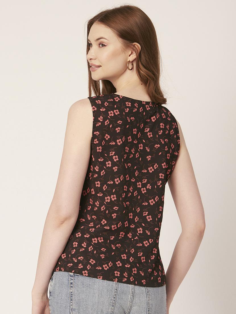women's peplum v neck top - 20148998 - Standard Image - 3