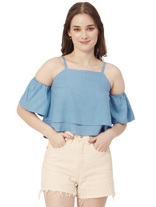 women's layered shoulder strap top - 20149044 -  Standard Image - 0