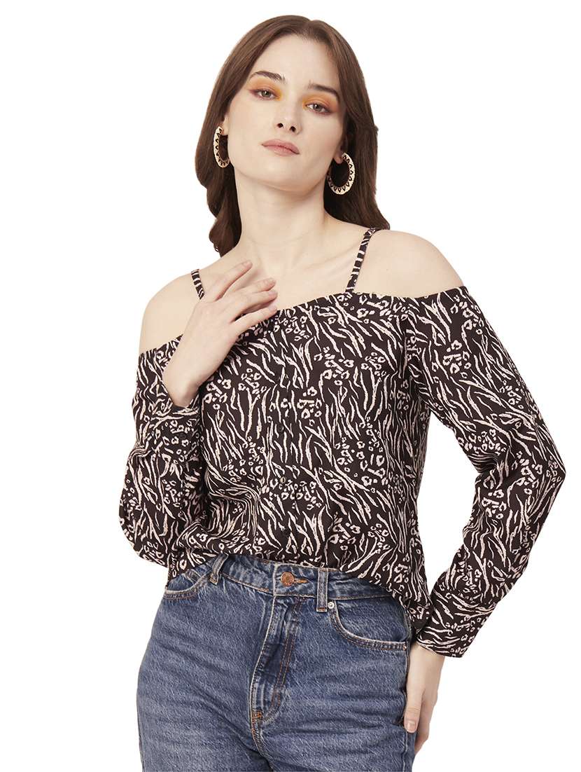 women's straight off shoulder top - 20149046 -  Zoom Image - 0
