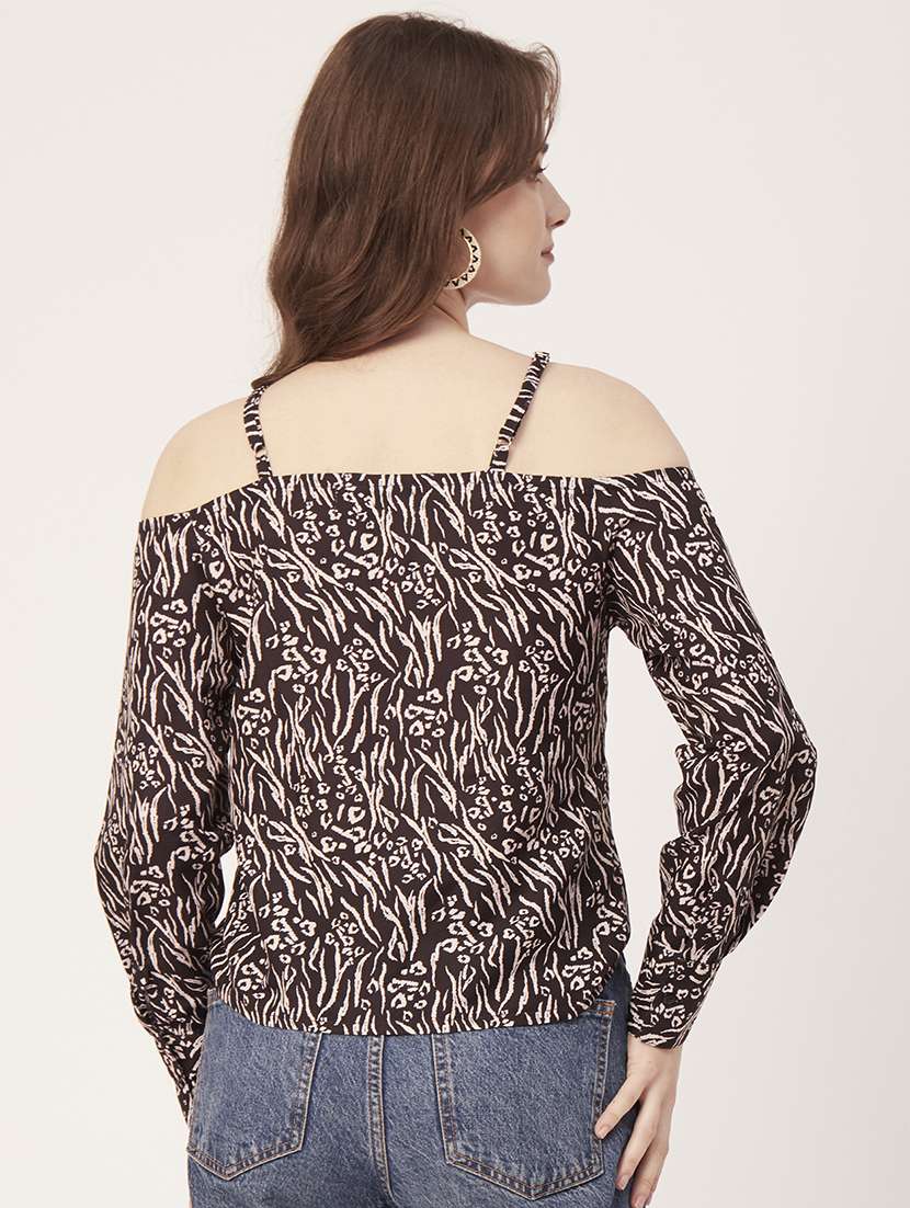 women's straight off shoulder top - 20149046 -  Standard Image - 3