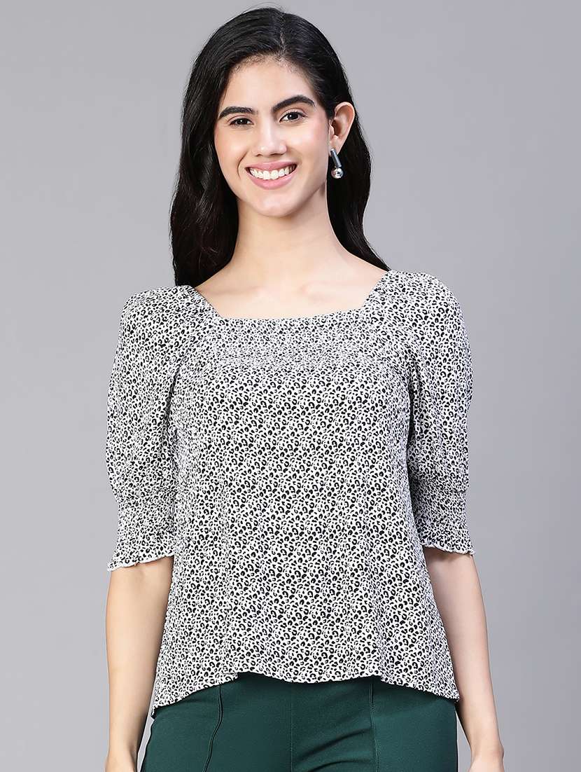 women's straight square neck top - 20149285 -  Zoom Image - 0