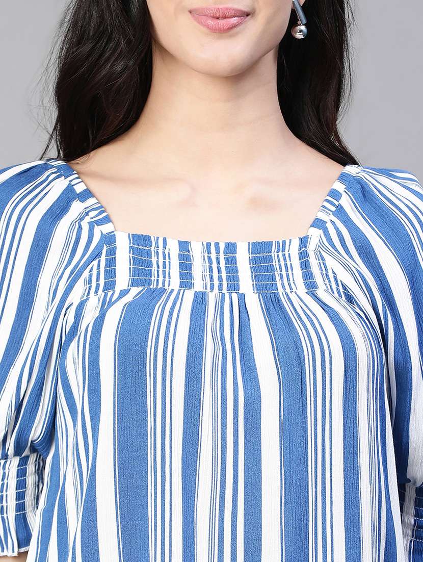 women's straight square neck top - 20149286 - Standard Image - 5