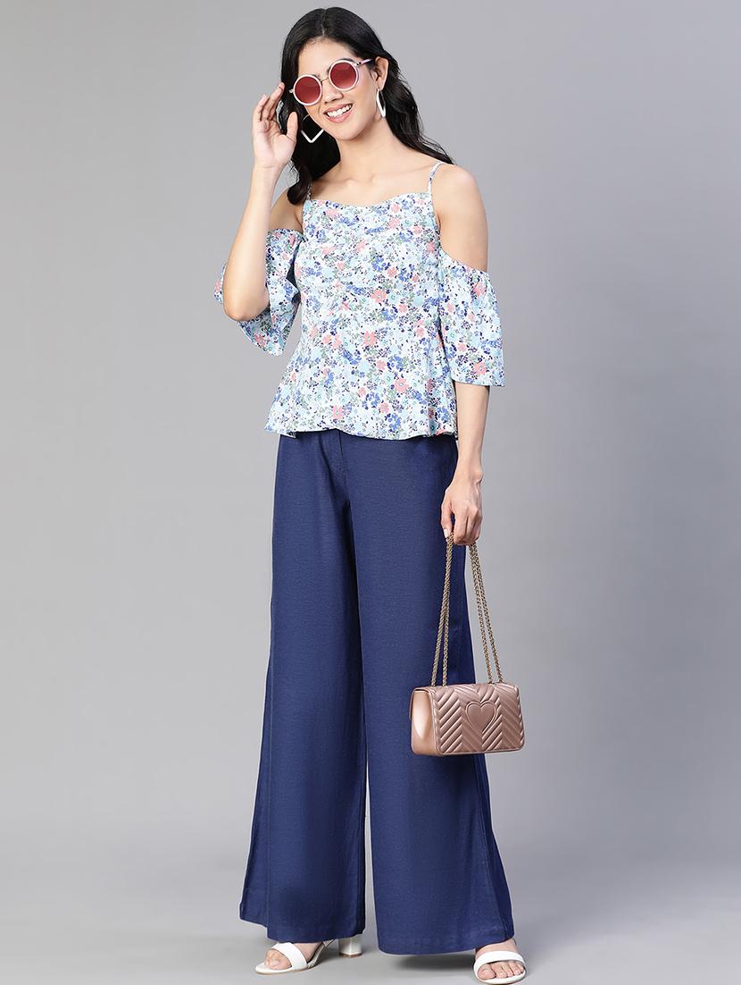 women white floral printed top - 20149293 - Standard Image - 3