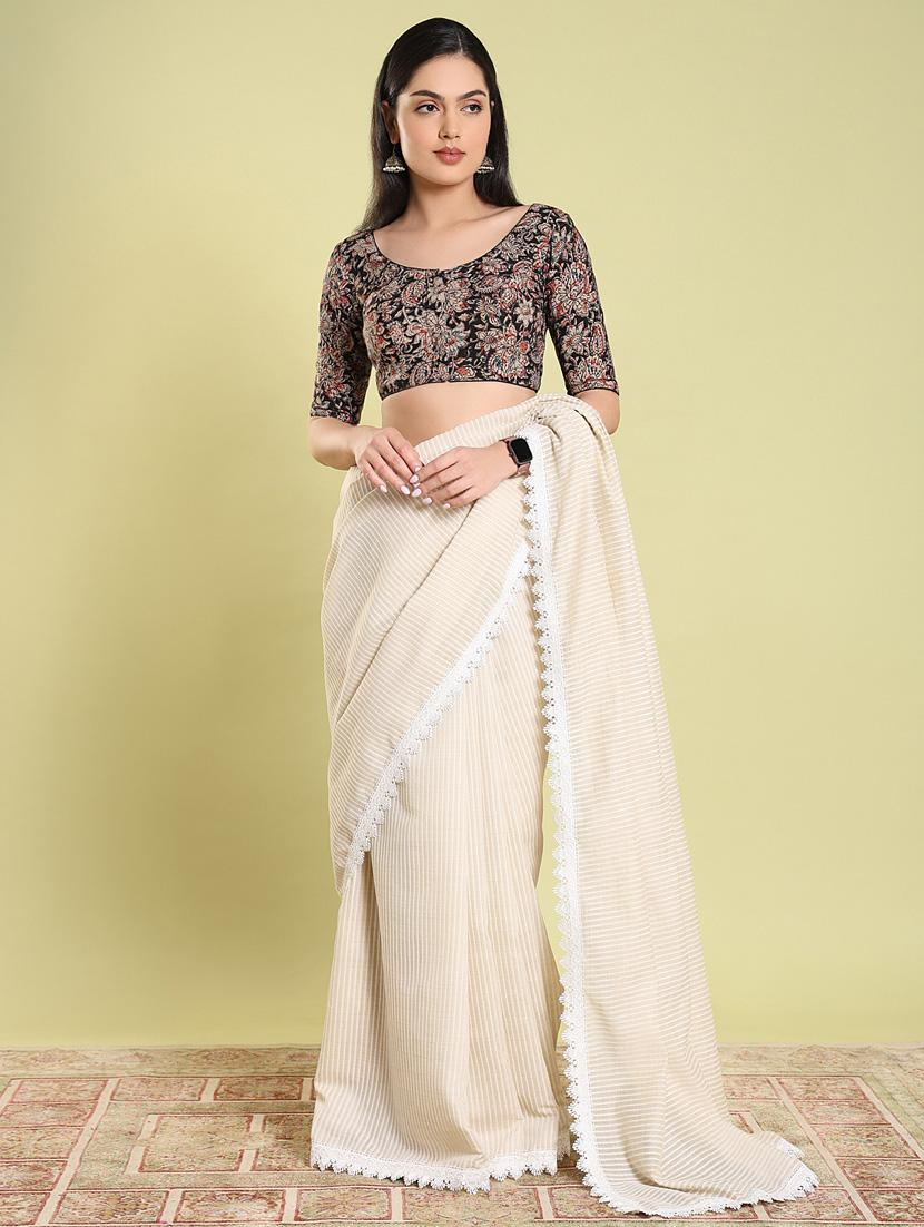 black regular stitched blouse - 20149334 - Standard Image - 5