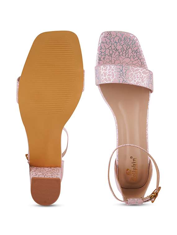 peach ankle strap sandal - 20151200 - Standard Image - 5