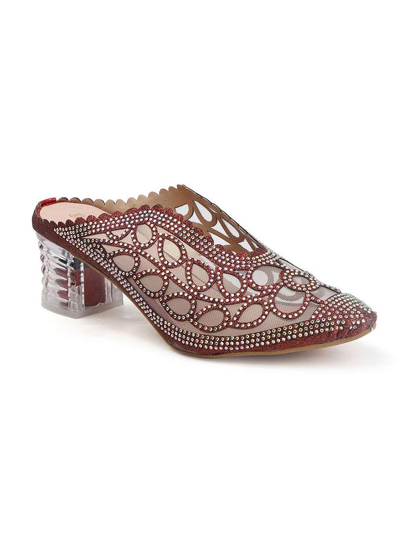 red pu mules - 20151214 -  Standard Image - 3