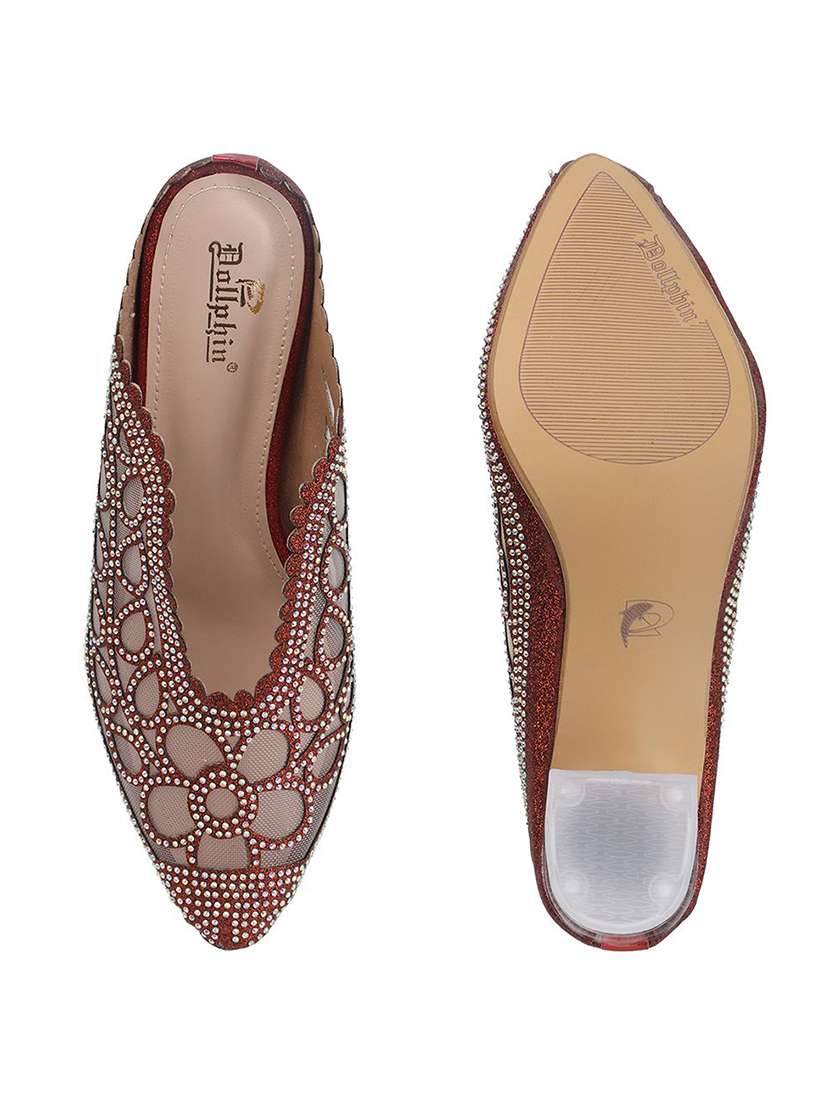 red pu mules - 20151214 -  Standard Image - 5