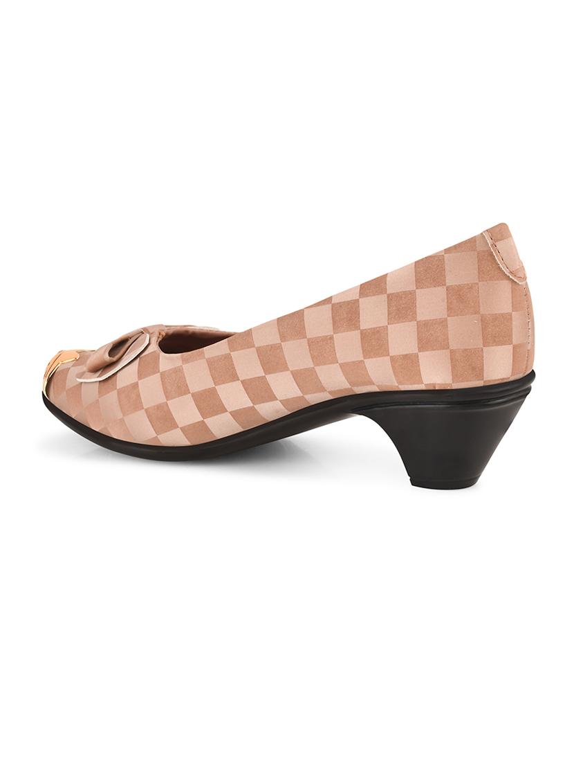 women pink slip on pump - 20151232 - Standard Image - 3