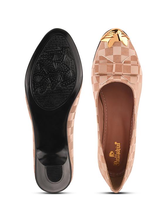 women pink slip on pump - 20151232 - Standard Image - 5