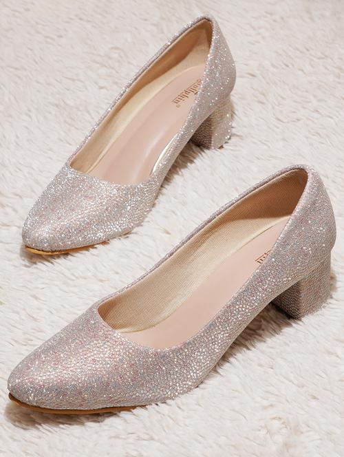women gold slip on pump - 20151233 - Standard Image - 0