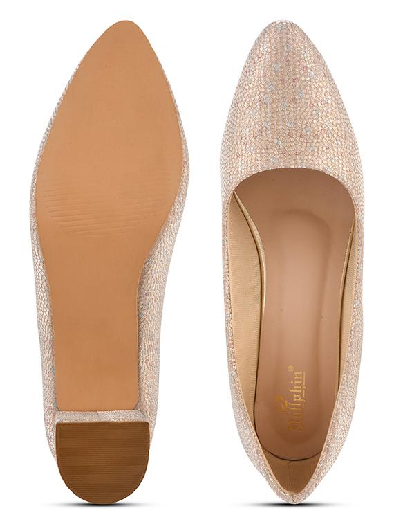women gold slip on pump - 20151233 - Standard Image - 5