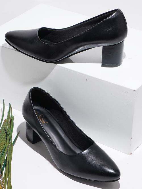 women solid slip on pumps - 20151237 -  Standard Image - 0