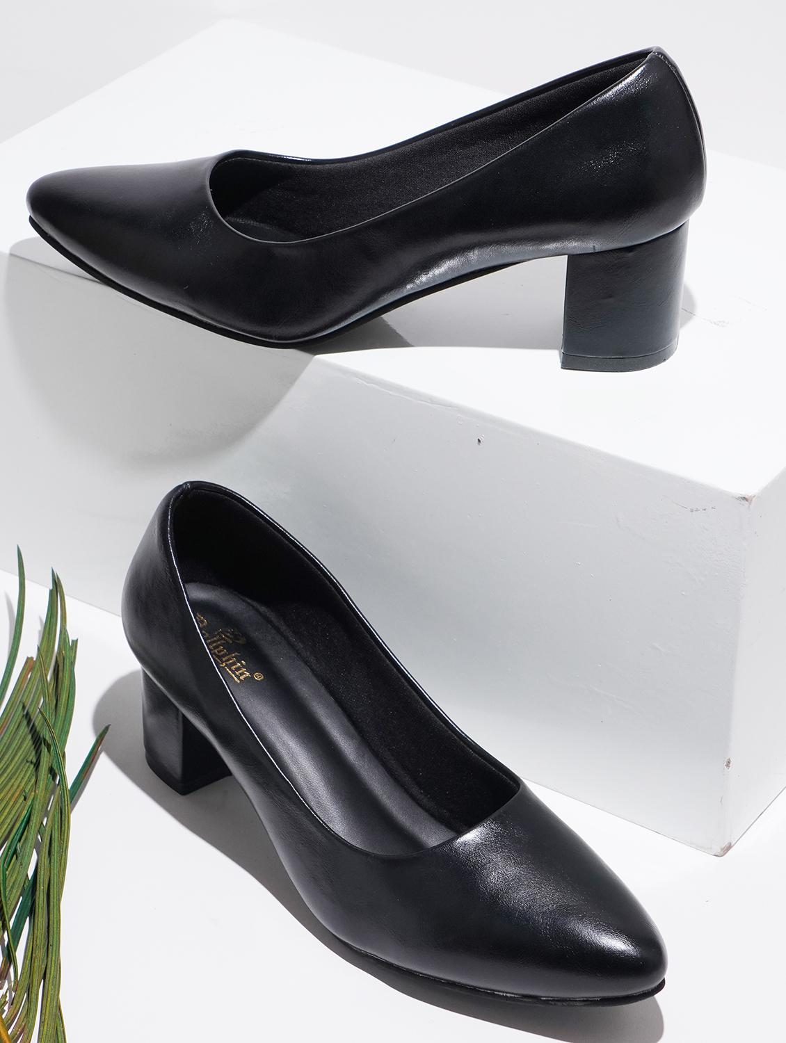 women solid slip on pumps - 20151237 -  Zoom Image - 0