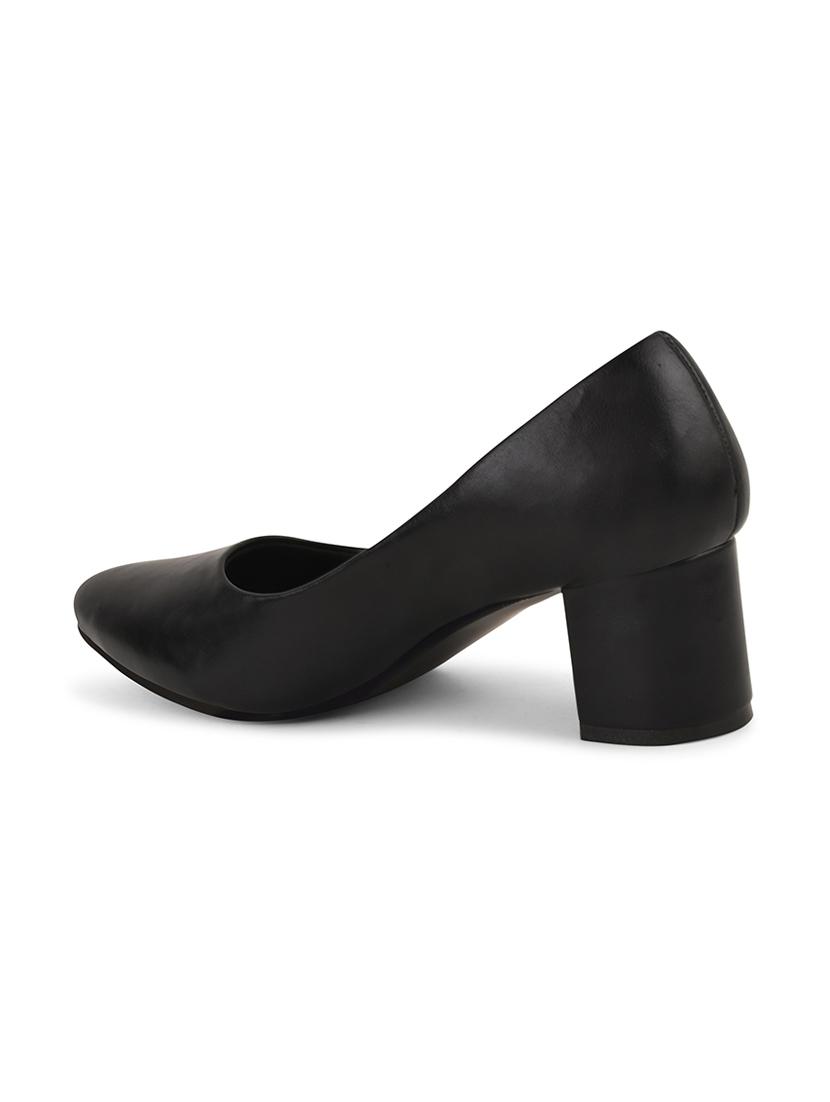women solid slip on pumps - 20151237 - Standard Image - 3