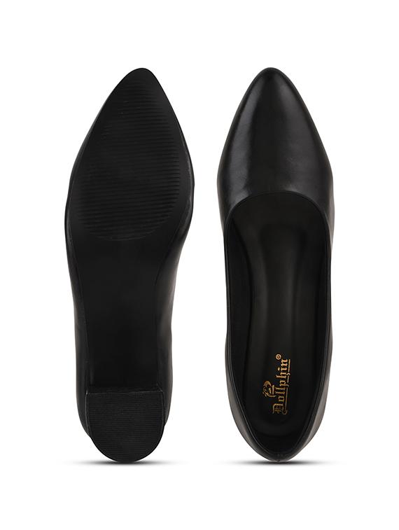 women solid slip on pumps - 20151237 - Standard Image - 5