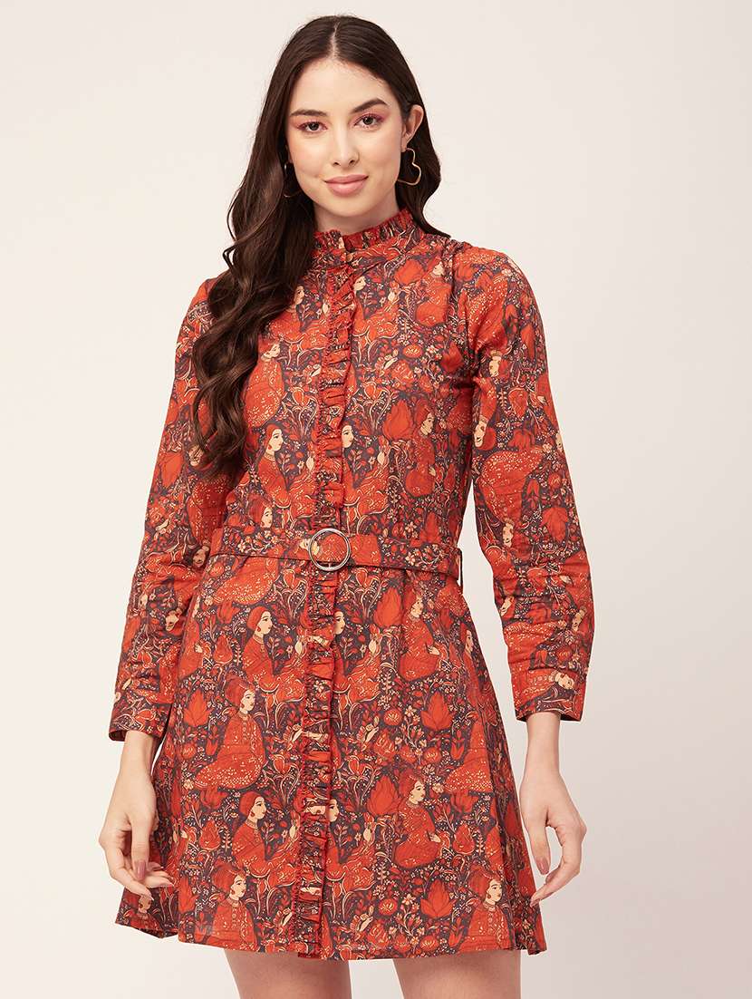 women's  printed dress - 20152394 -  Zoom Image - 0