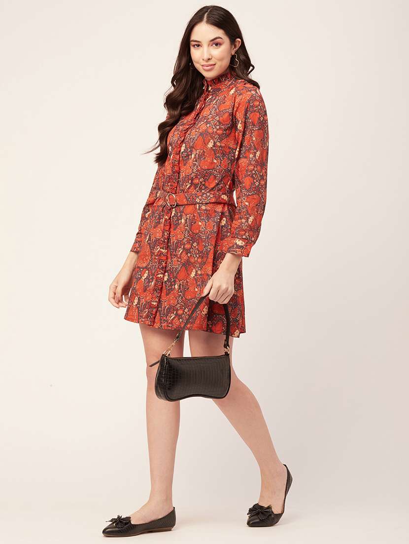 women's  printed dress - 20152394 -  Standard Image - 3