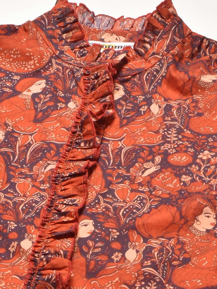 women's  printed dress - 20152394 -  Standard Image - 5