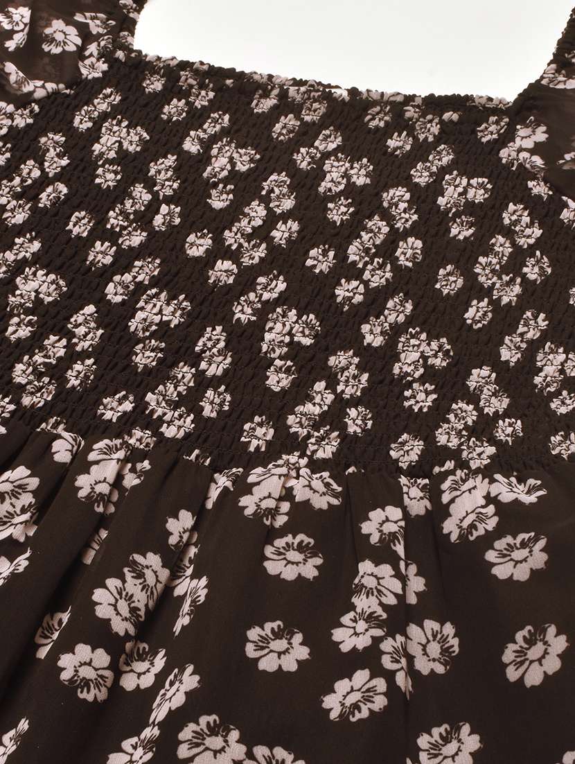 women's tiered dress floral dress - 20152400 -  Standard Image - 5