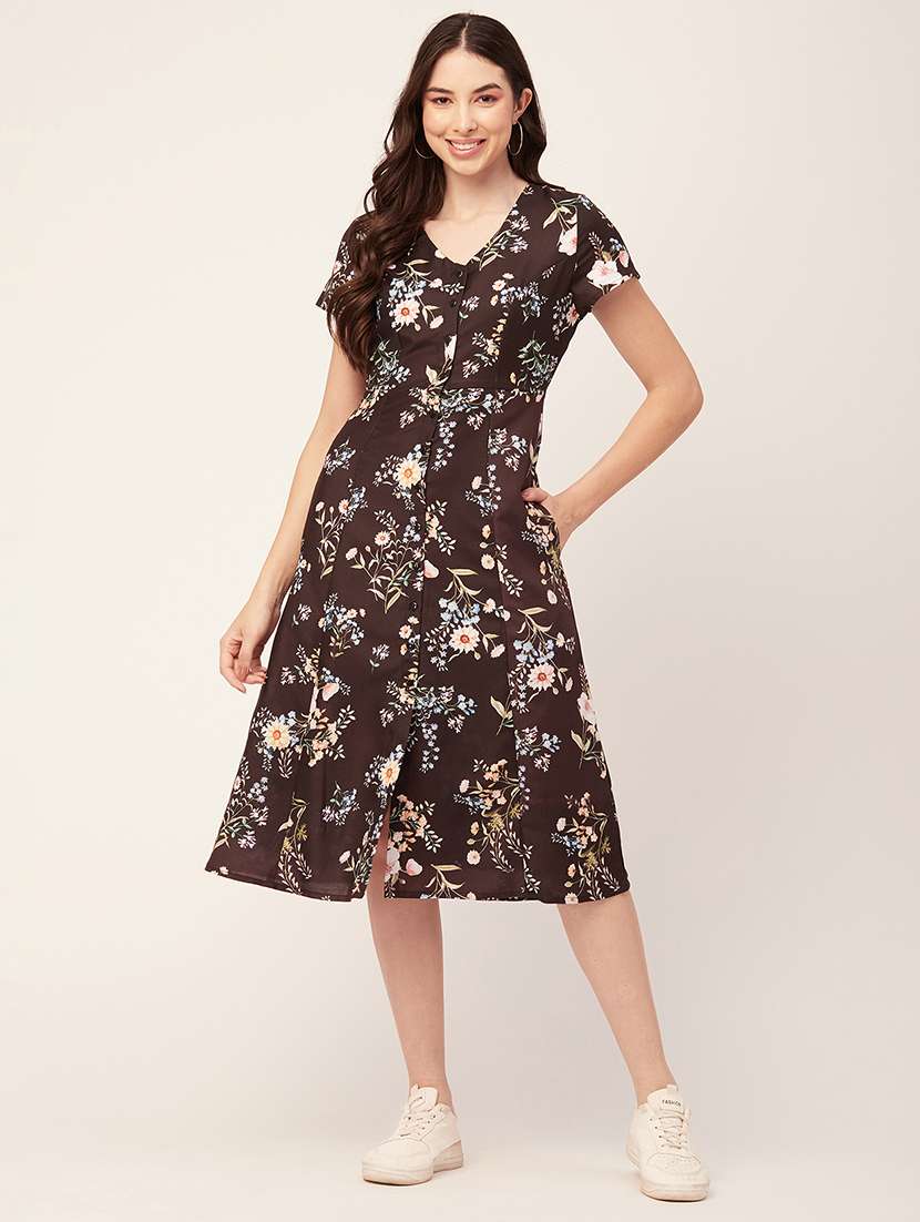 women's  floral dress
