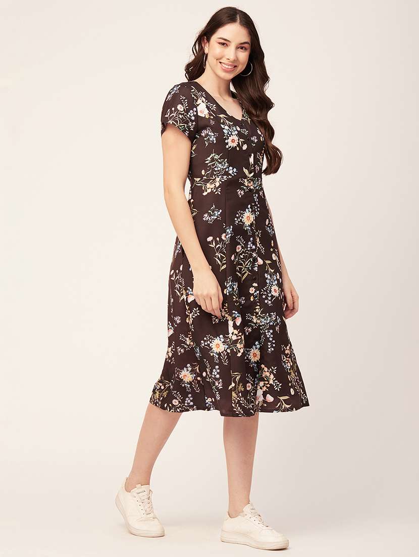 women's  floral dress - 20152404 -  Standard Image - 3