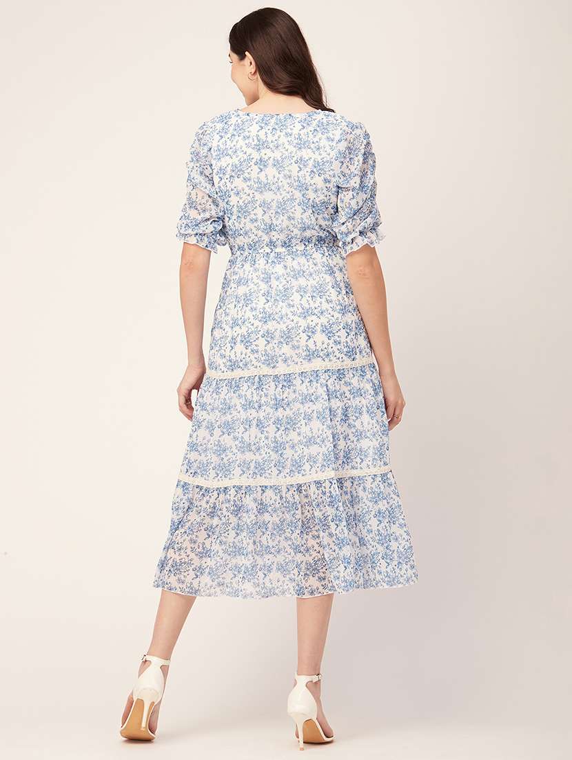 women's tiered dress floral dress - 20152411 -  Standard Image - 3
