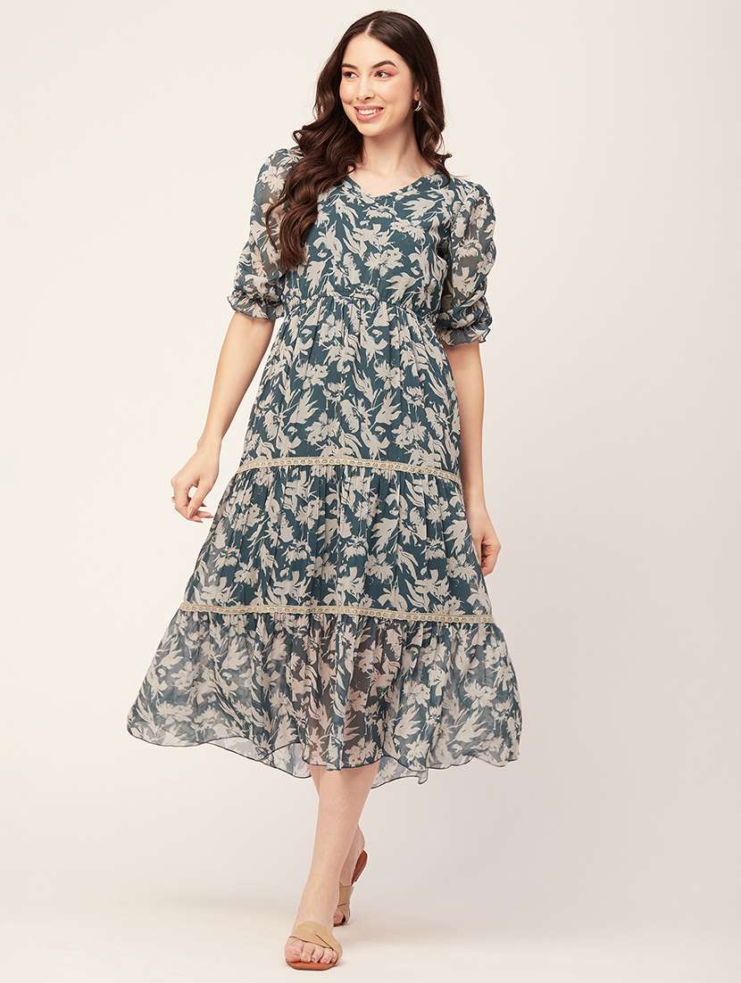 women's tiered dress floral dress