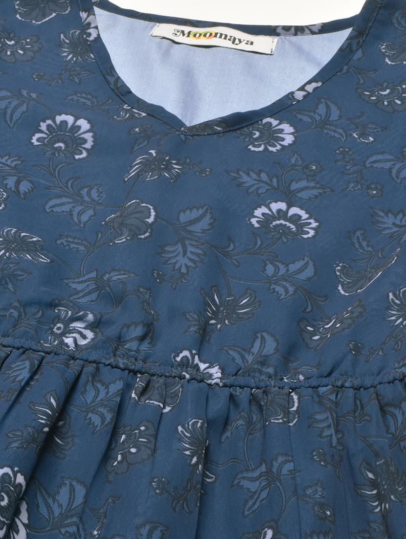 women's tiered dress floral dress - 20152414 - Standard Image - 5