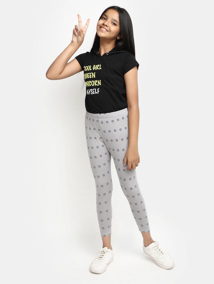grey cotton legging - 20153250 - Standard Image - 3