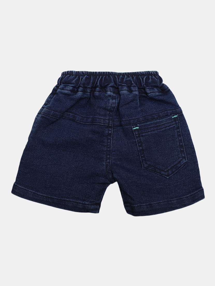 blue short sleeves printed shorts twin set - 20153422 -  Standard Image - 3