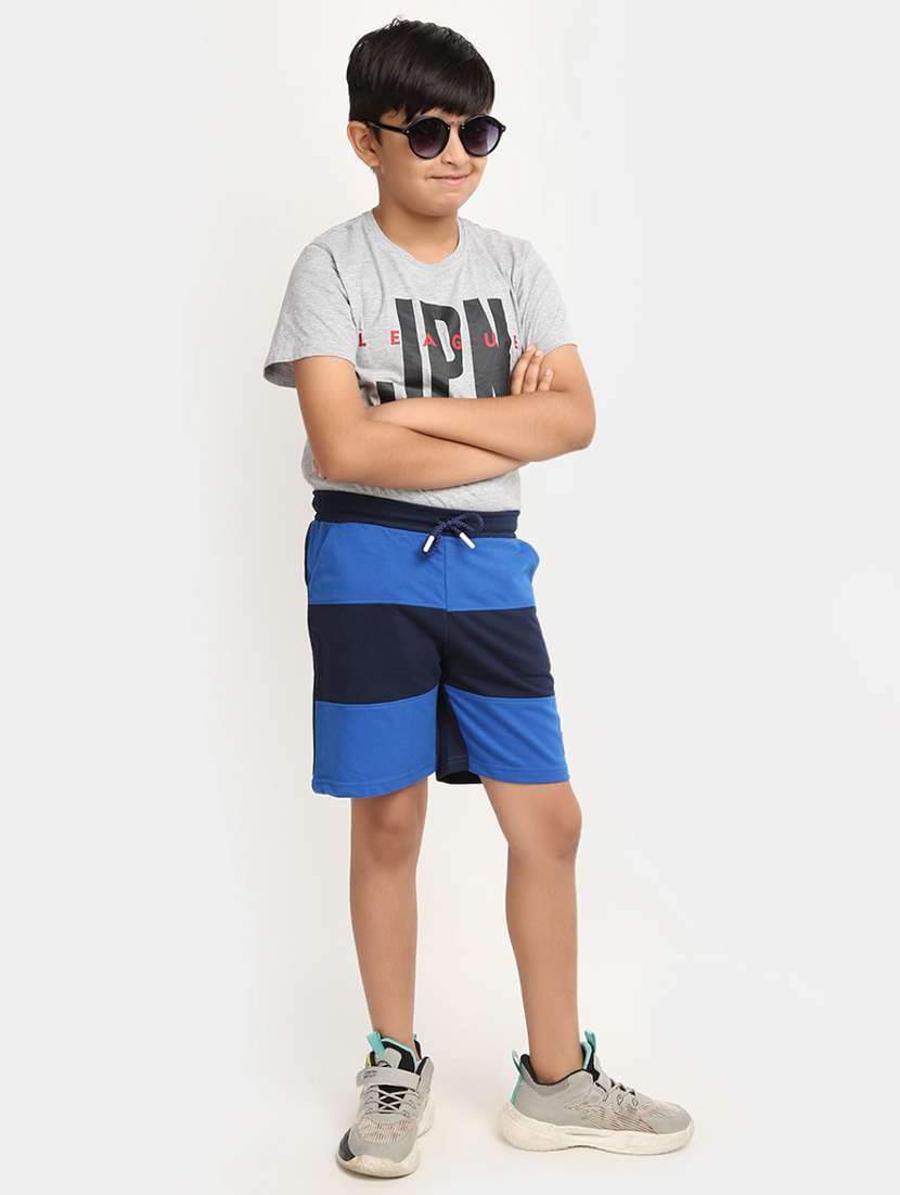 boys color blocked shorts  - 20153628 -  Standard Image - 3