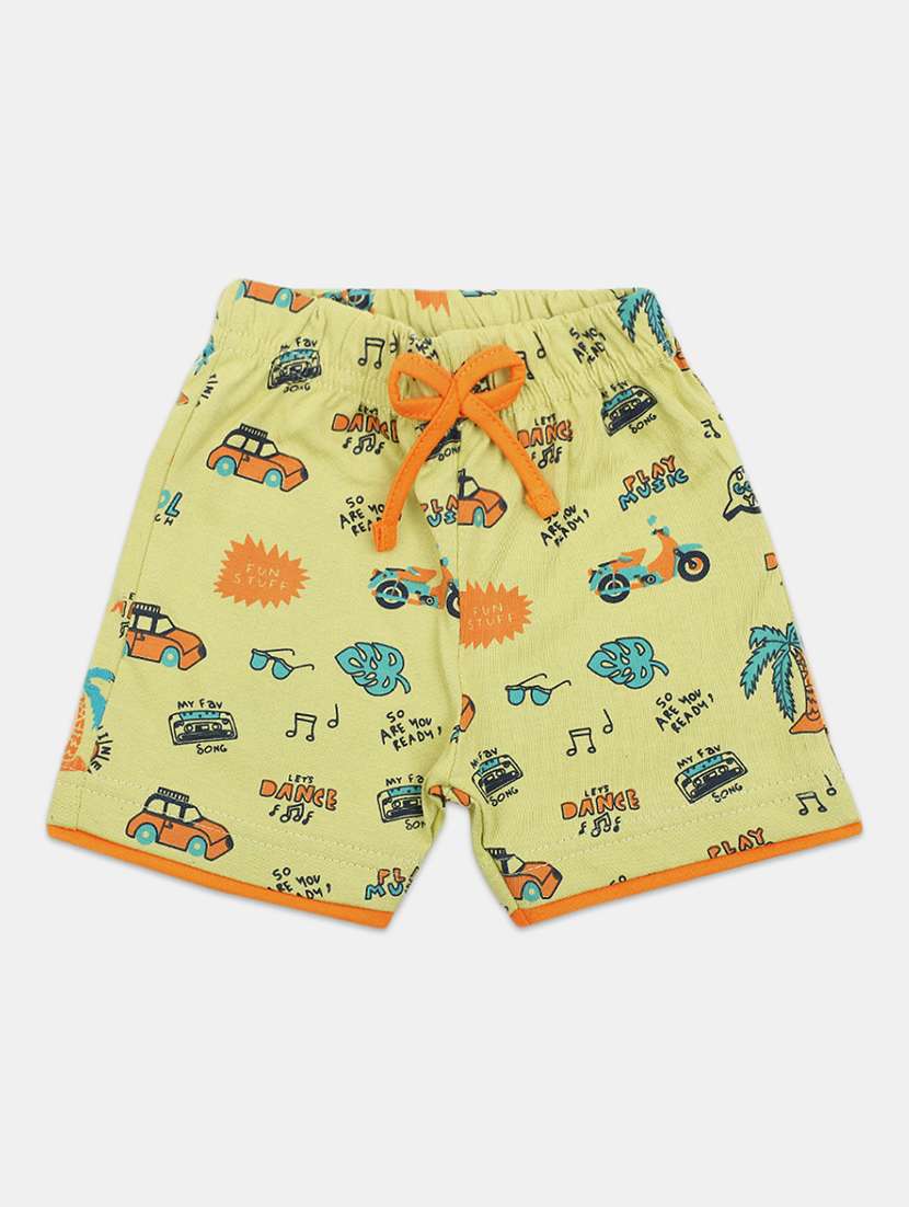 pack of 2 multi colored printed shorts - 20153633 -  Standard Image - 3