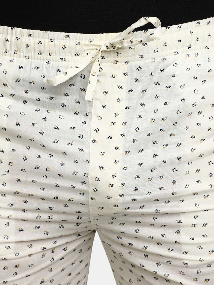 men printed mid rise three fourth - 20154300 -  Standard Image - 5