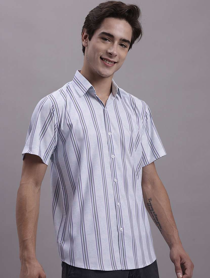 mens stripes casual shirt - 20154825 -  Zoom Image - 0