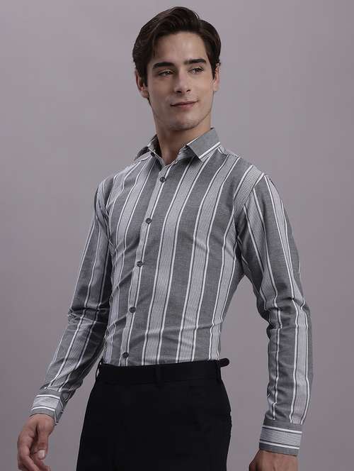 mens stripes formal shirt - 20154848 -  Standard Image - 0