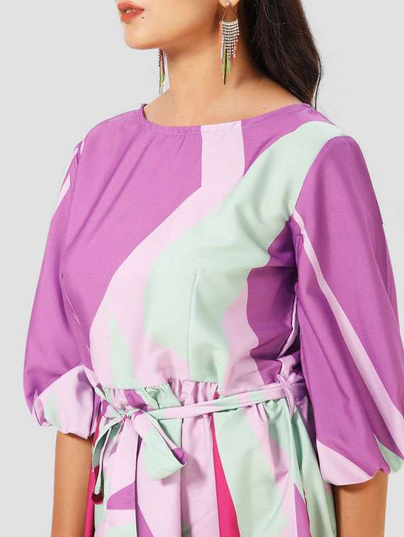 women's fit & flare dress - 20155245 - Standard Image - 3