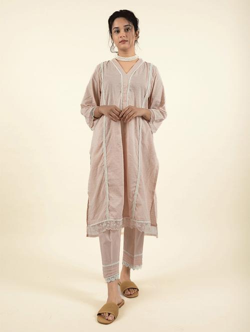 women's straight kurta - 20155529 - Standard Image - 0