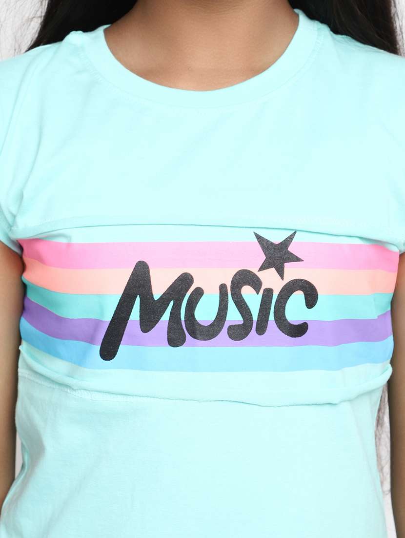 girls round neck sleeveless frock - 20155881 -  Standard Image - 5