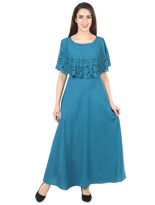 women's fit & flare maxi dress - 20156568 -  Standard Image - 0