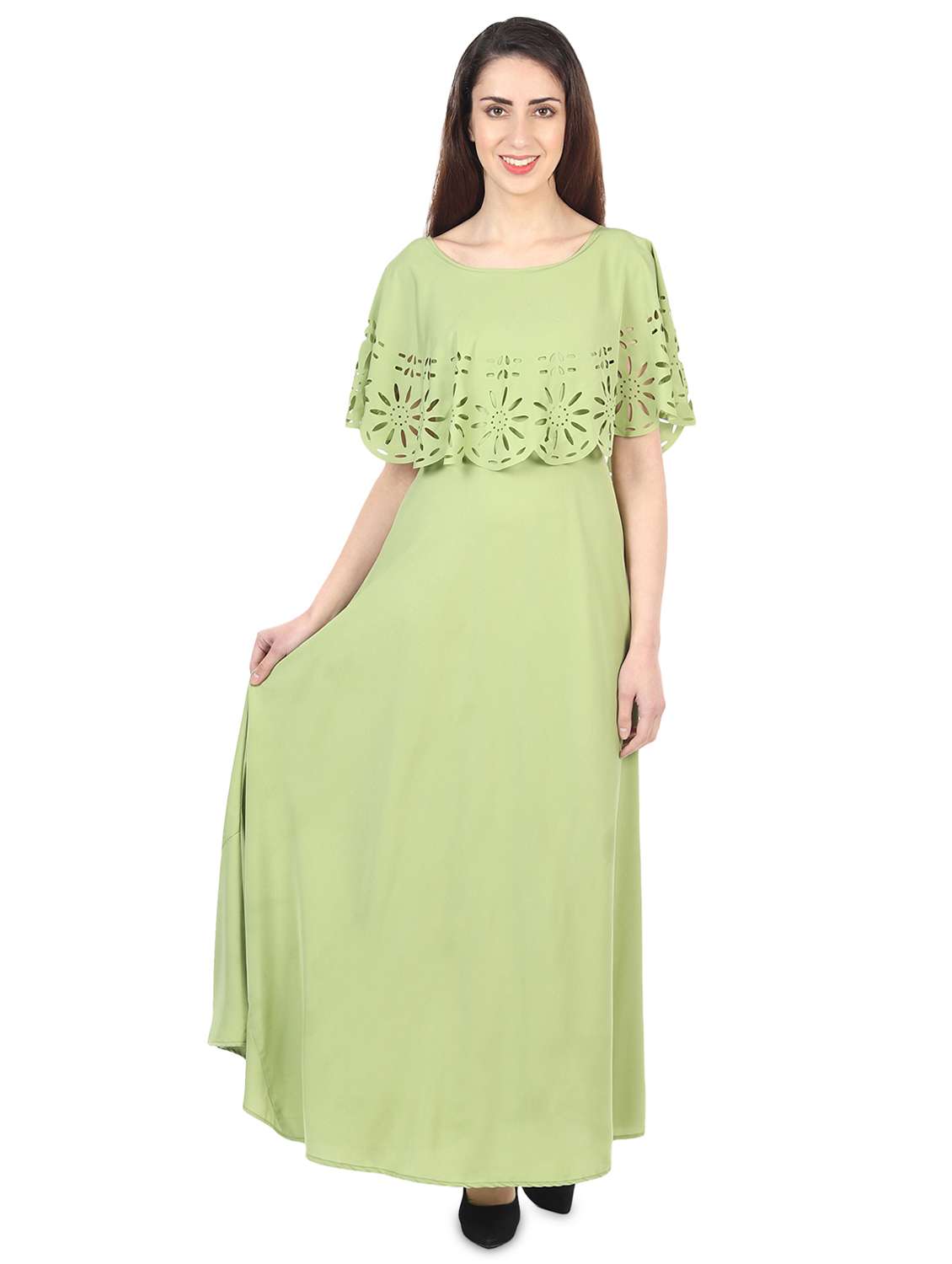 women's fit & flare maxi dress - 20156572 -  Zoom Image - 0